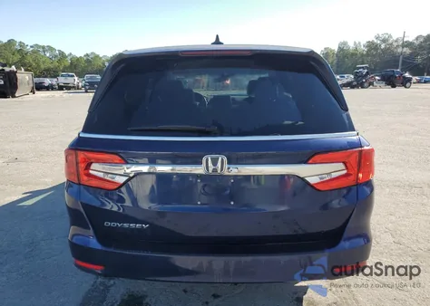 2018 Honda Odyssey Ex from USA, damaged, VIN 5FNRL6H56JB106988